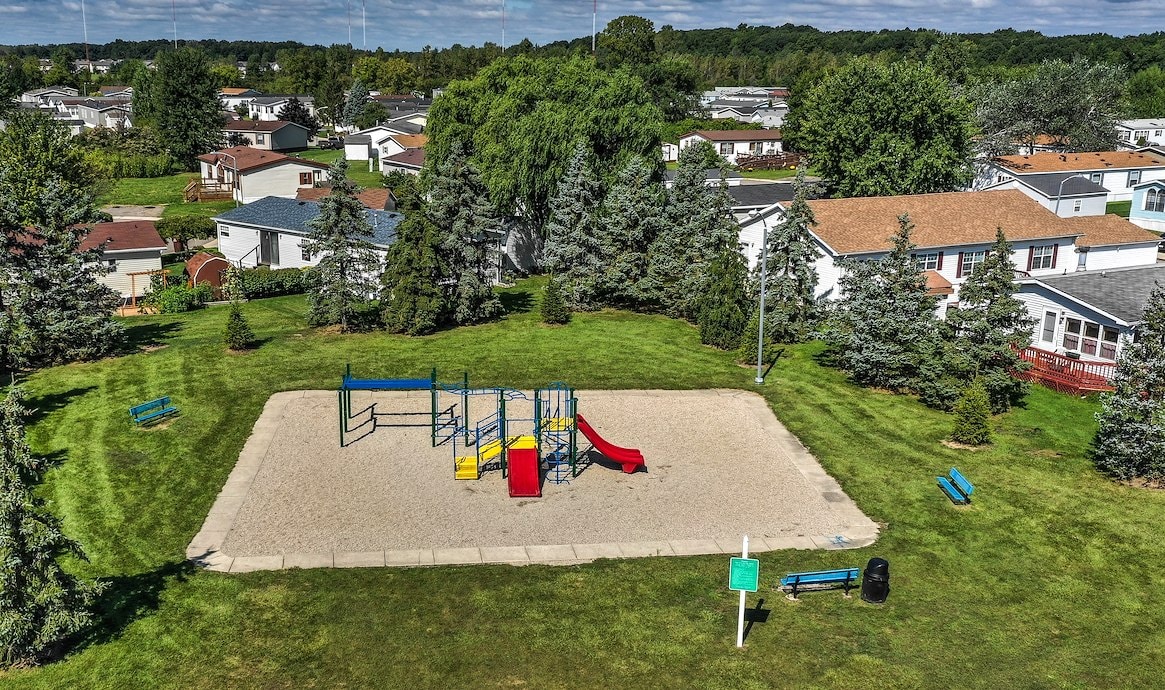 Country Meadows - Amenities and Services - Aerial View of Playground