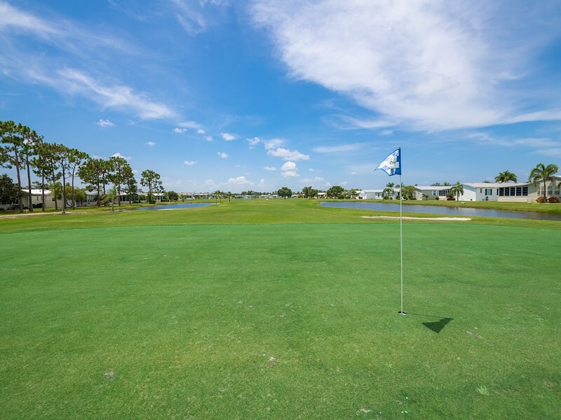 Blue Heron Pines - Golf Course Flag