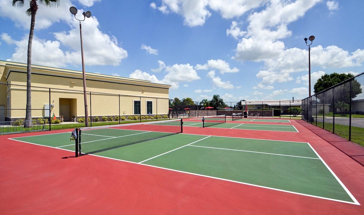 Tennis courts