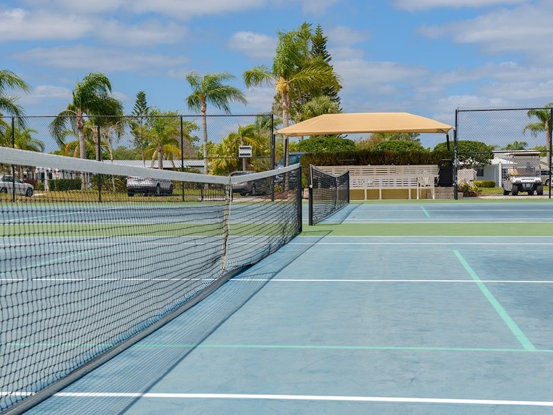 Tennis courts