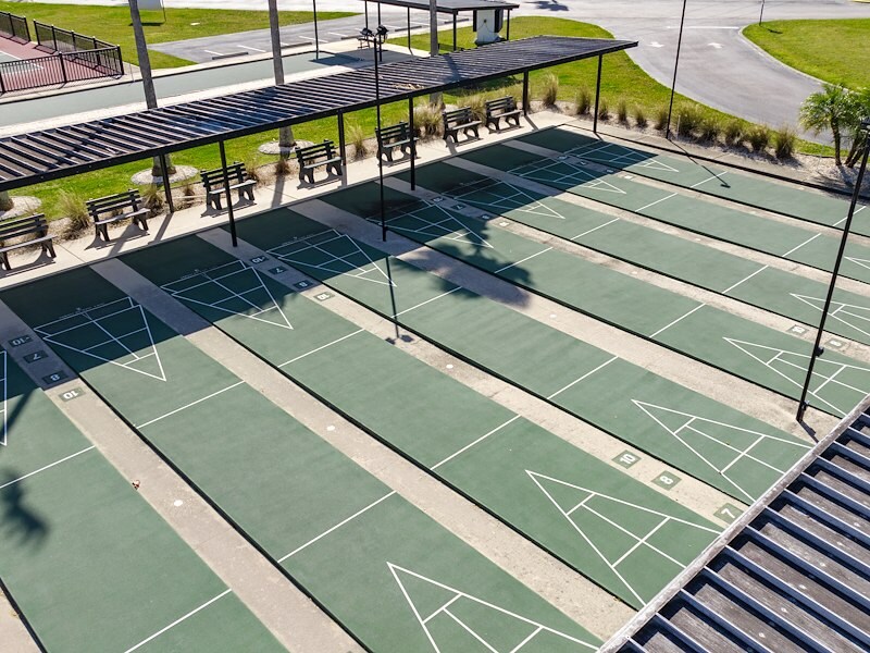 Shuffleboard courts - The Hamptons Golf & Country Club