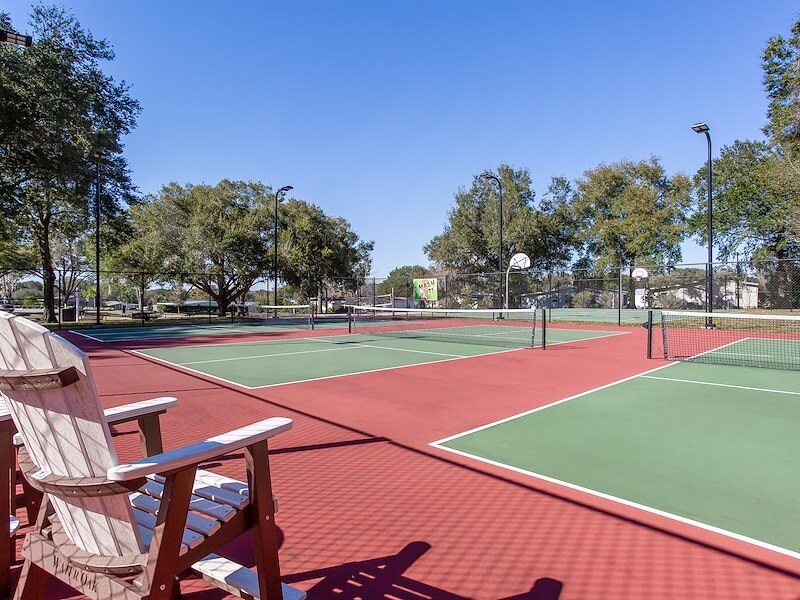 Pickleball courts