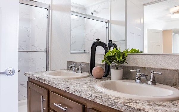 Bathroom sinks and faucets