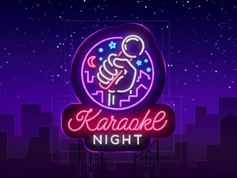 Karaoke with the Strouds