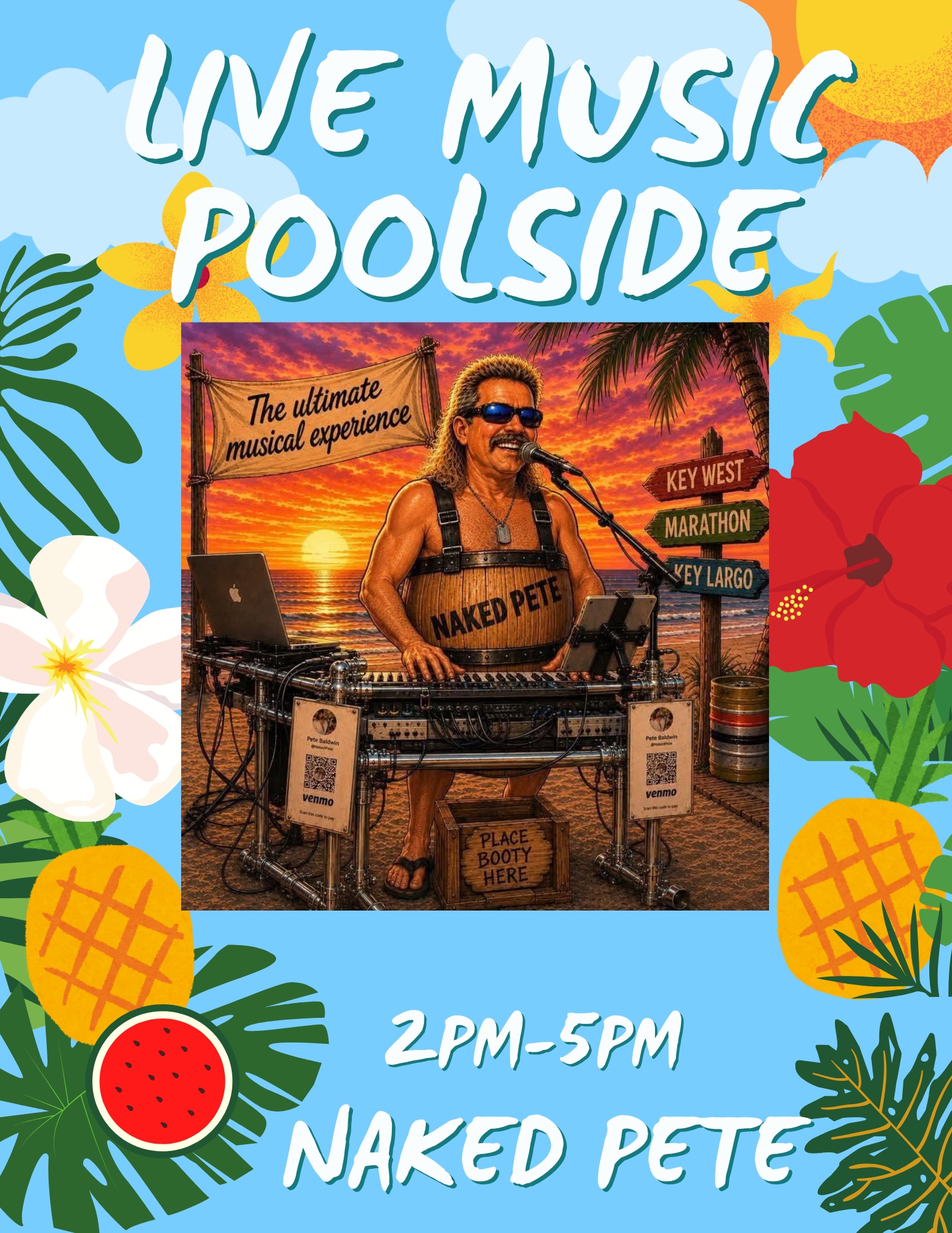 LIVE MUSIC POOLSIDE