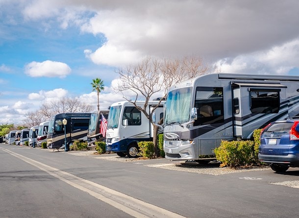 Hemet Rv Secure RV & Motorhome Storage in California | Golden Village Palms ...