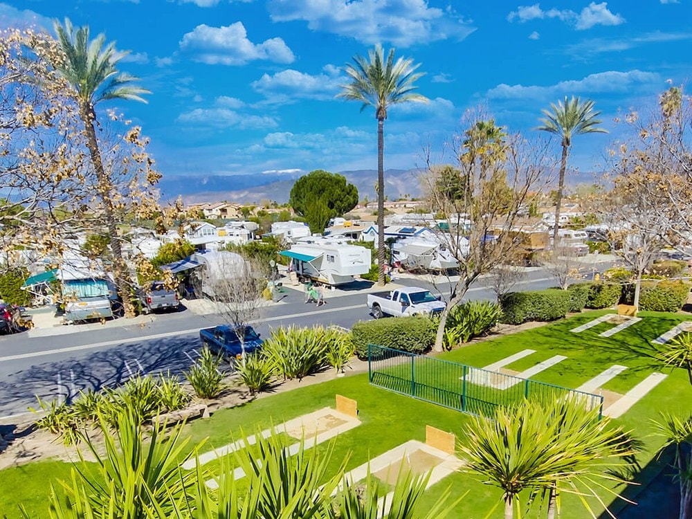 Hemet Rv RV Park in Hemet| Golden Village Palms RV Resort
