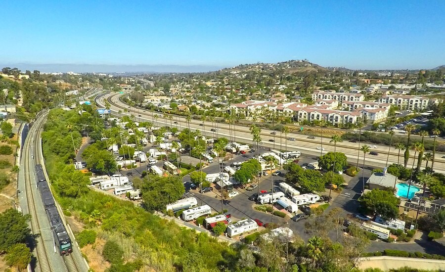 RV Resort in San Diego County San Diego RV Resort Sunland