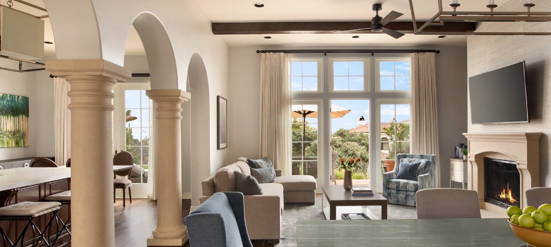 Terranea_Villa_Livingroom Terranea Resort Rancho Palos Verdes California