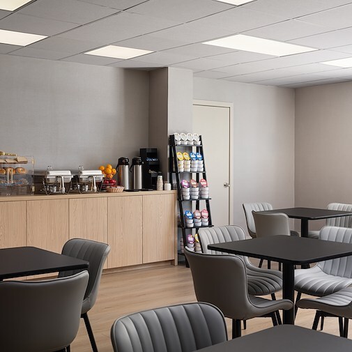 Free Breakfast at The Harrison Hotel Downtown Hollywood, Hollywood