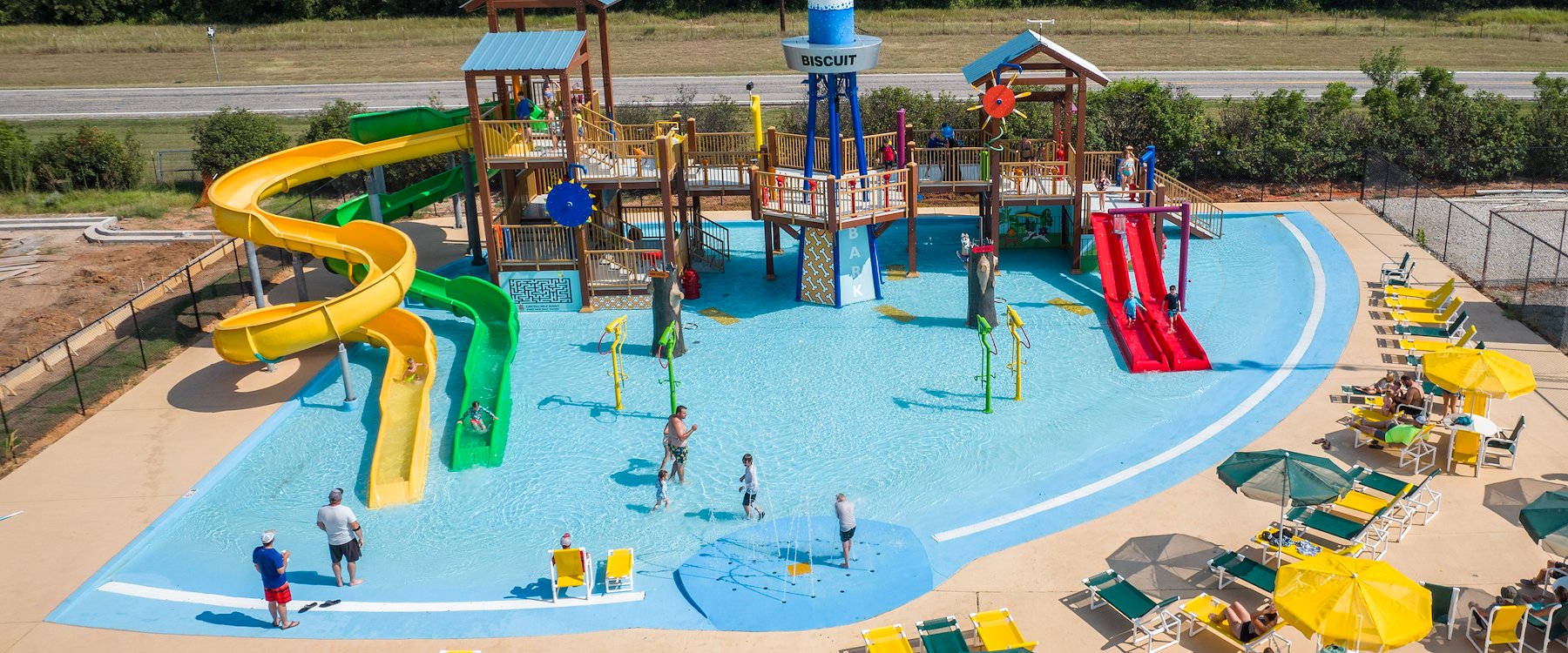 Adventure Waterpark at Great Escapes RV Resorts North Texas, Texas