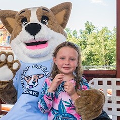 Enjoy With Biscuit Our Beloved Mascot at Great Escapes RV Resorts, Texas