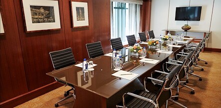 A conference table with chairs, The Kitano Hotel New York