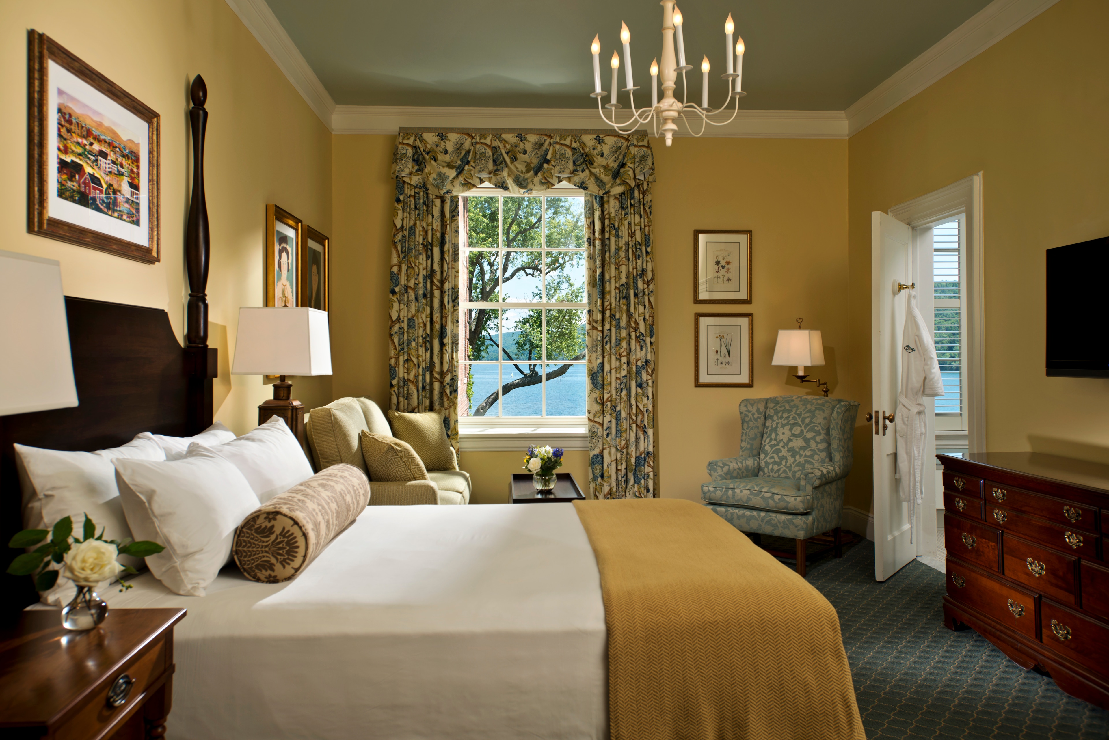 A Charming Cooperstown Hotel Room | The Otesaga Resort Hotel