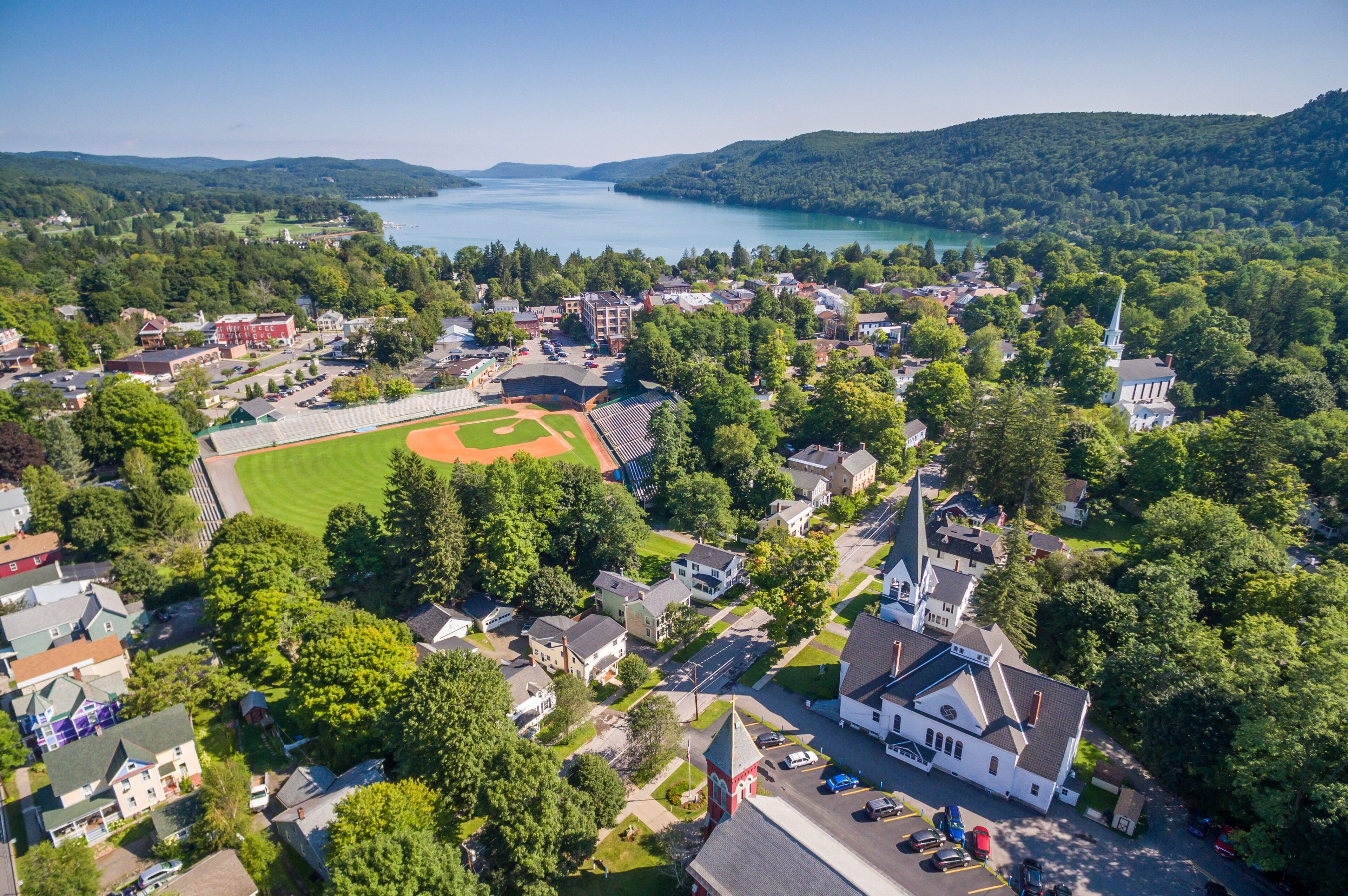 Explore The Nearby Location of Cooperstown, New York
