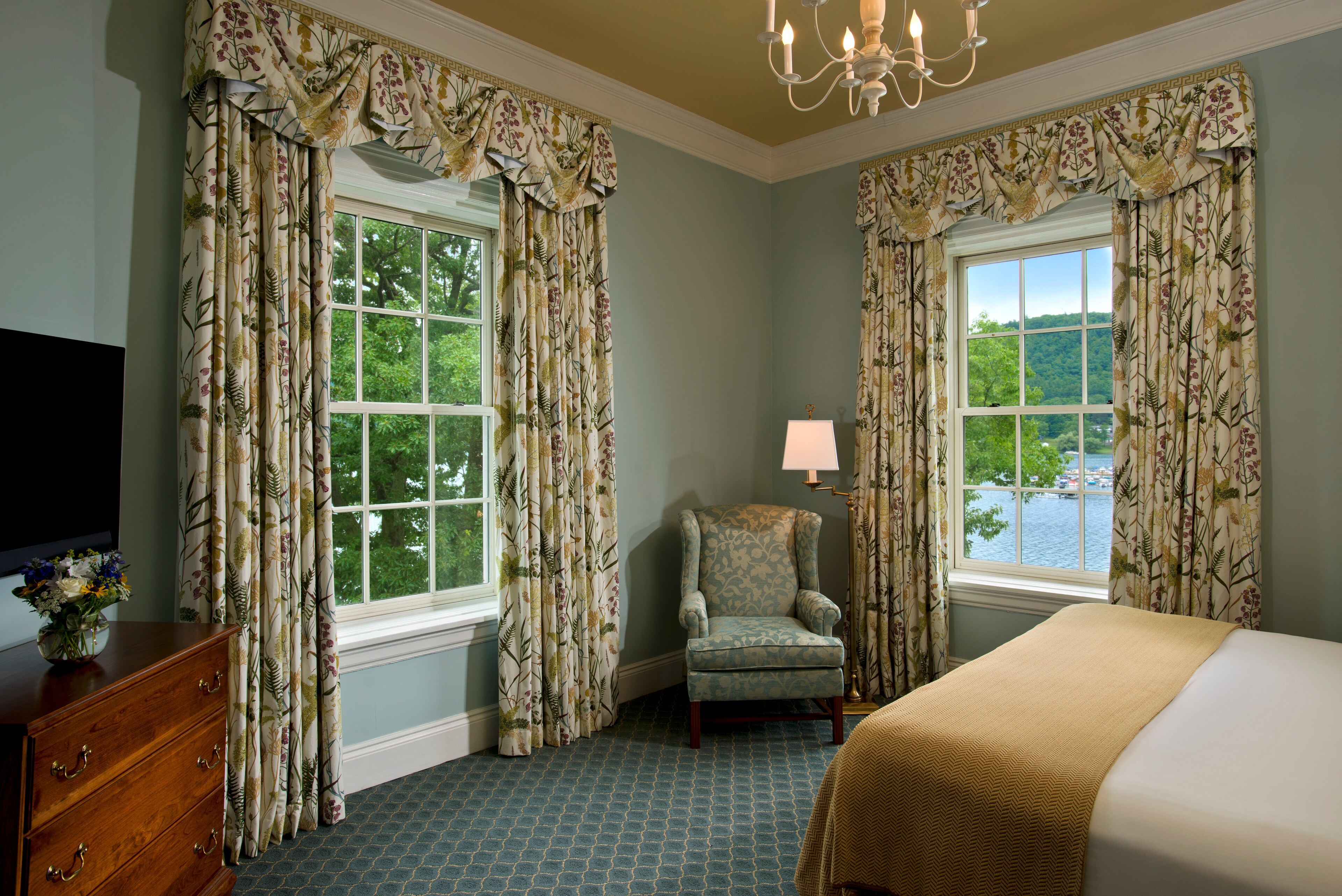 Grand Lake View Suite with Panoramic Lake Views at The Otesaga Resort Hotel, New York