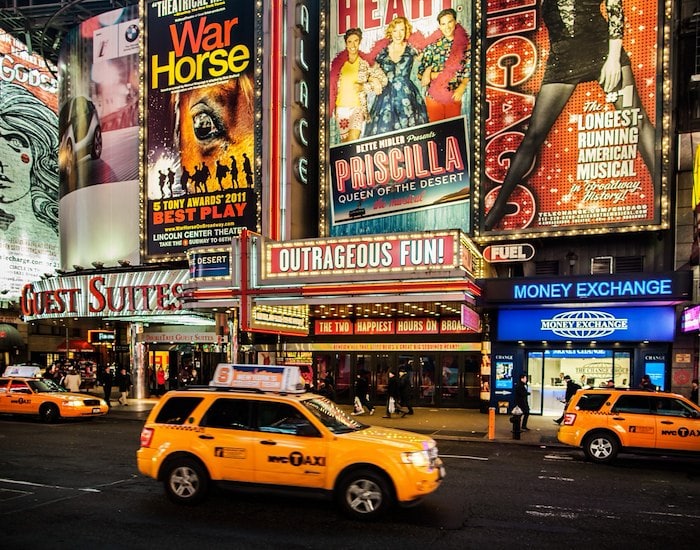 Broadway District at New York