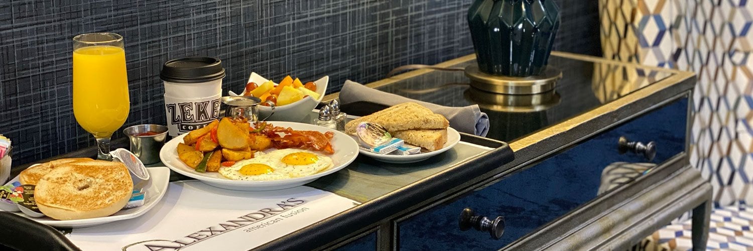 Room Service at Turf Valley hotel