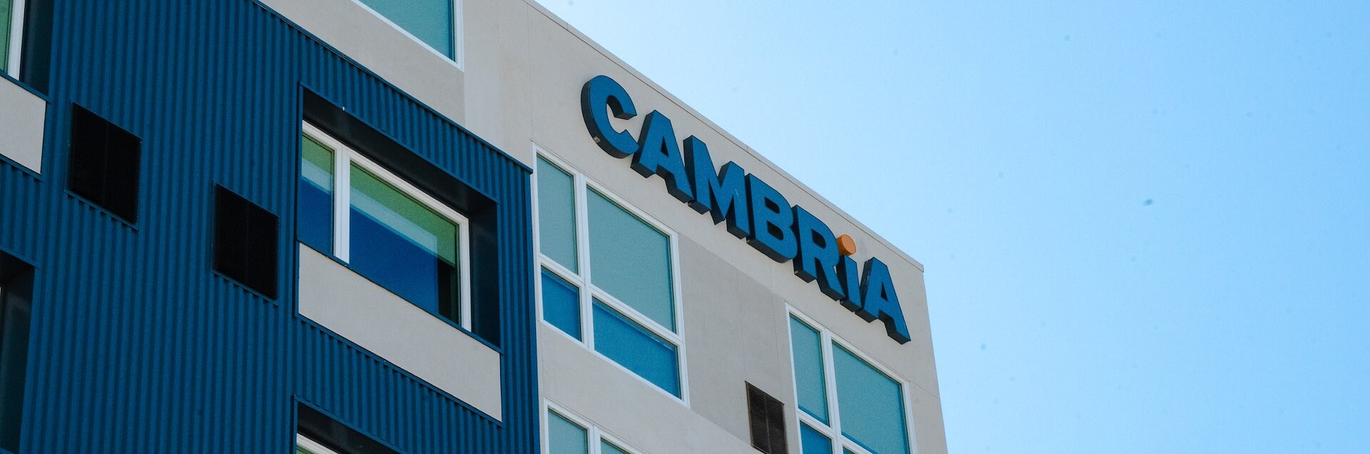 An Exterior View of Cambria Hotel Burbank Airport