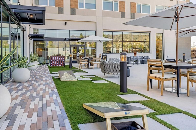 Relax and Unwind in Our Outdoor Courtyard