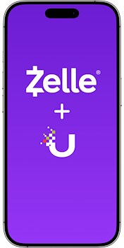 UCU mobile app with Zelle