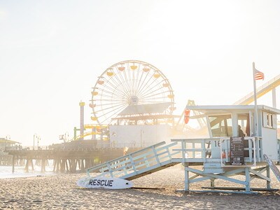 Santa Monica’s Beachfront, California