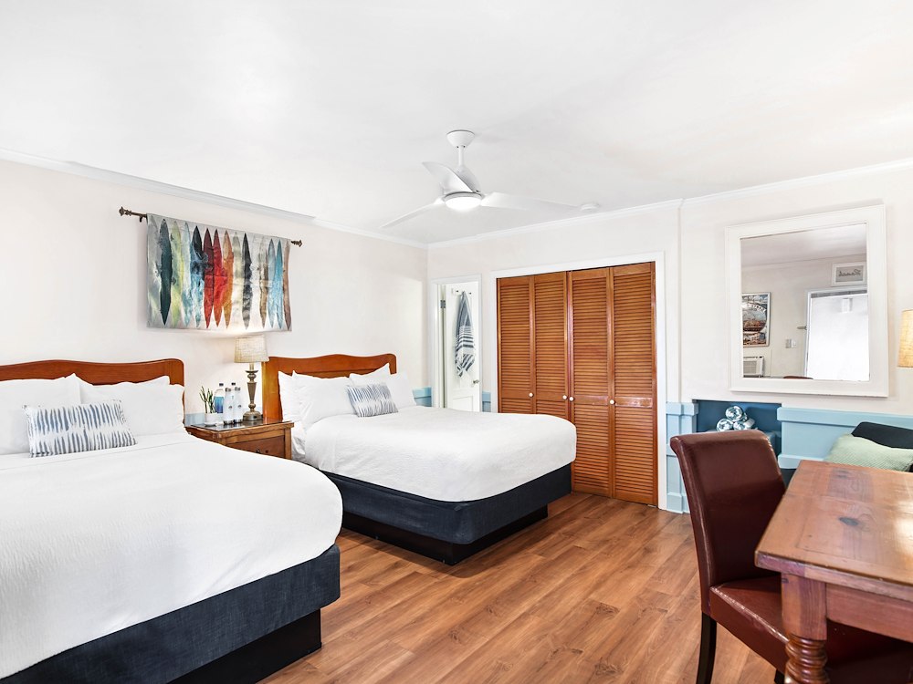 Two Doubles at Sea Blue Hotel Santa Monica, California