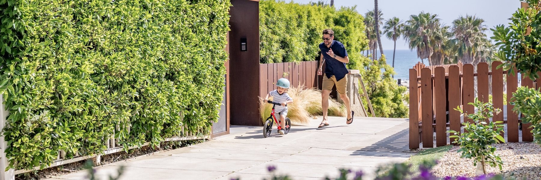 Near Santa Monica, California