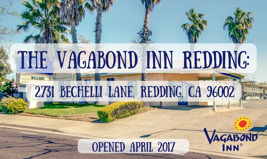 New Location: The Vagabond Inn Redding