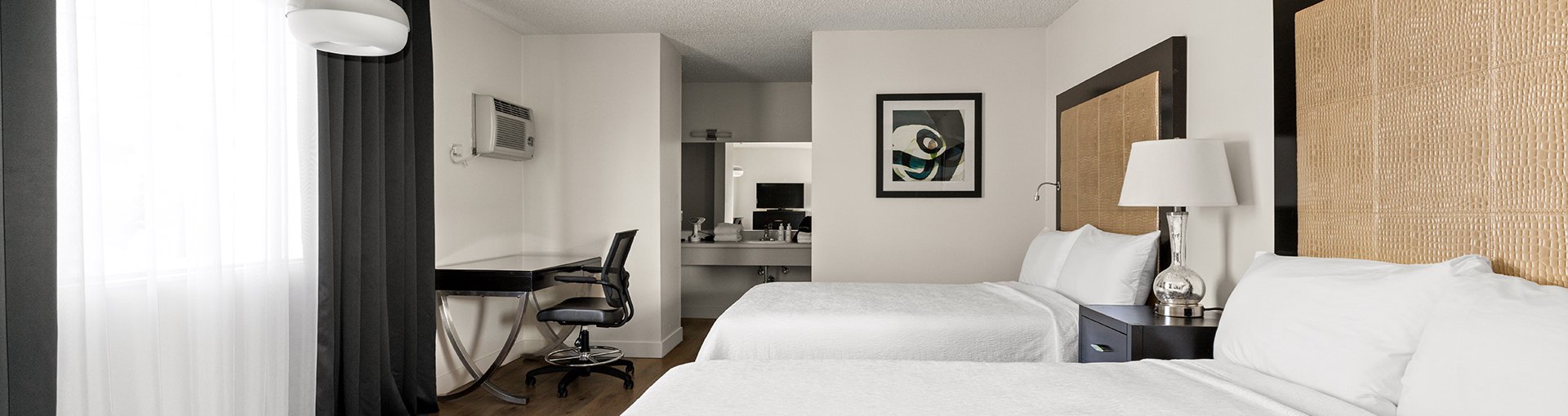 Two Queen Beds at Vagabond Inn - Los Angeles at USC