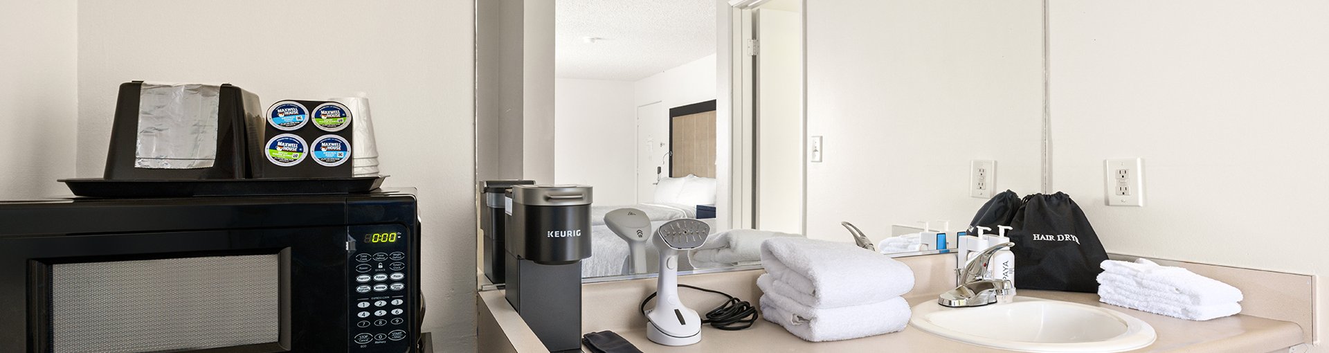 Amenities at Vagabond Inn - Los Angeles at USC