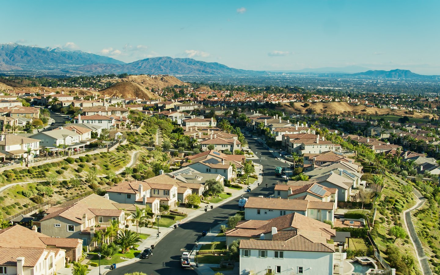 View of Sylmar California
