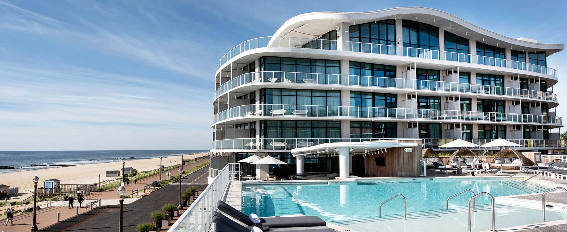 Lounge by the Oceanfront Pool Deck