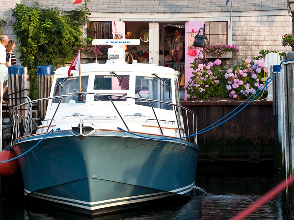 Boat at Nantucket Boat Basin