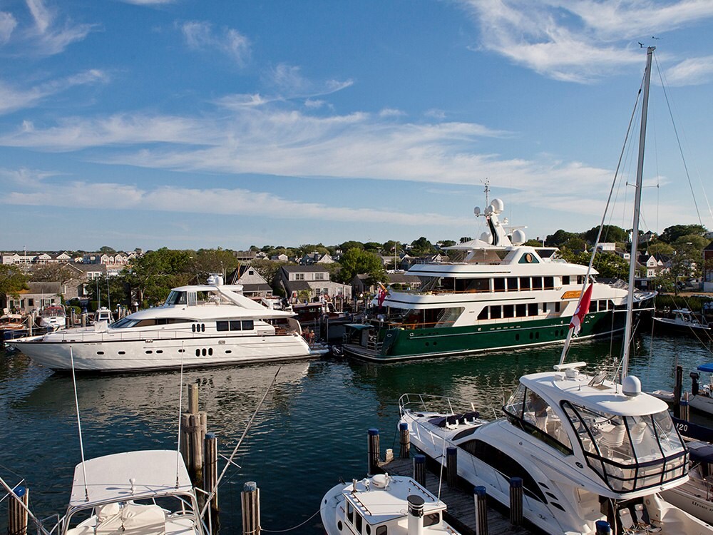 Boat area of Nantucket Boat Basin