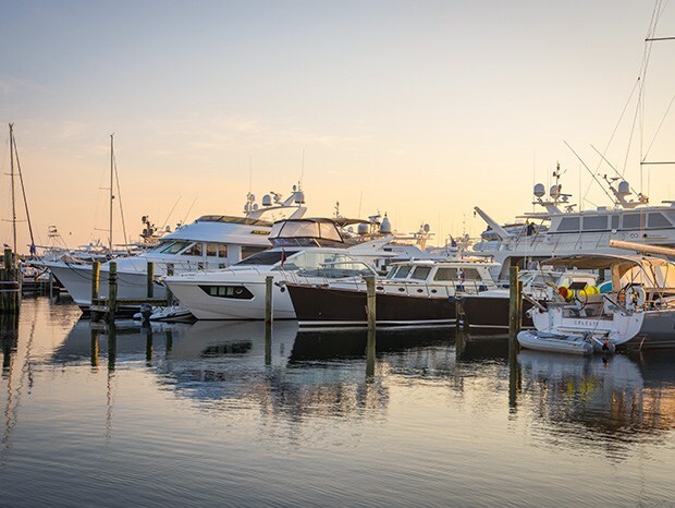 Enjoy lovely cottages at The Cottages At Nantucket Boat Basin, Massachusetts