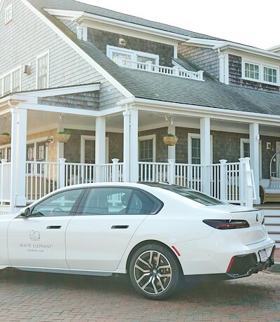 white elephant nantucket's BMW 