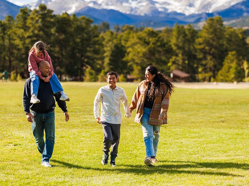 family at Estes Park Center