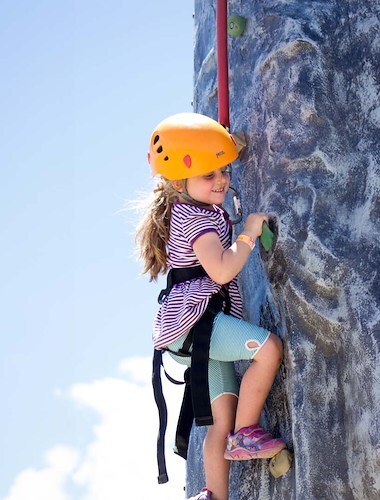 Outdoor Climbing Wall At Ymca Of The Rockies