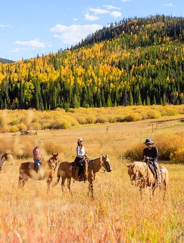 Horseback Riding At Snow Mountain Ranch At Ymca Of The Rockies