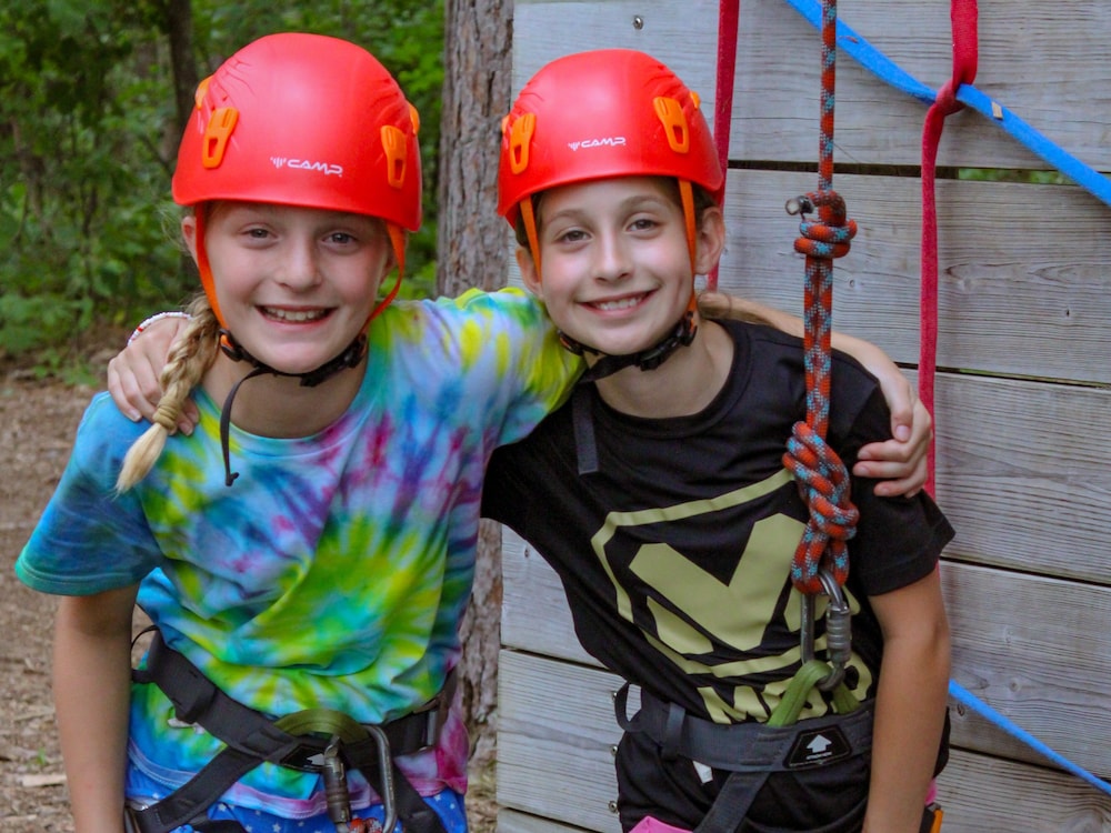 Climbing Wall at Camp Lincoln and Camp Hubert Nisswa Minnesota 
