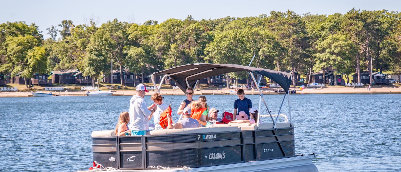 Boating Adventures at Gull Lake at Cragun's Resort, Brainerd