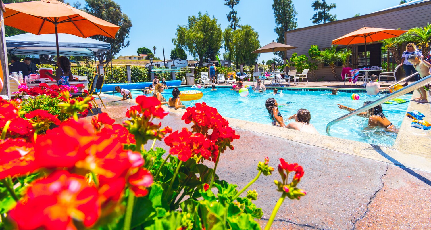 Circle RV Resort El Cajon, California Luxurious Swimming Pool