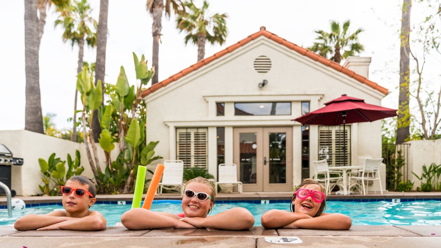 Private Pool for Family at Escondido RV Resort Escondido, California