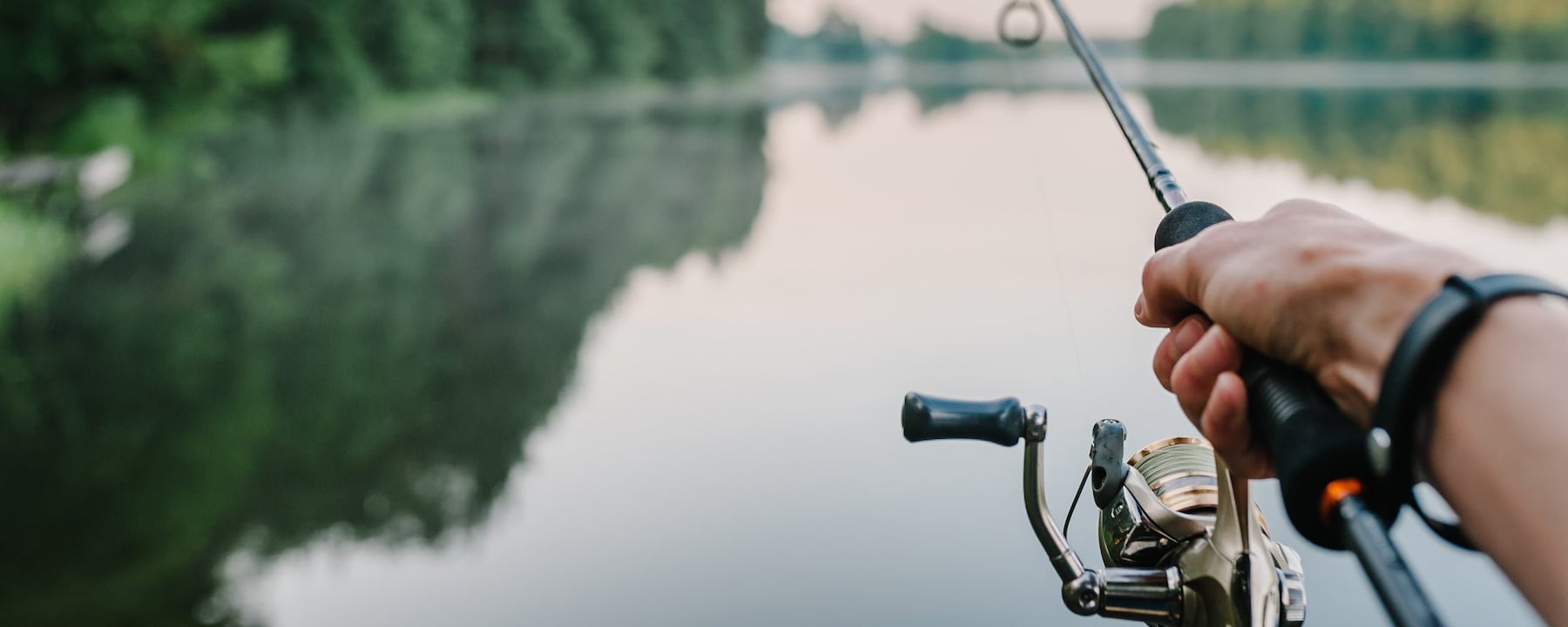 Fishing at Tanque Verde Ranch, Tucson, Arizona