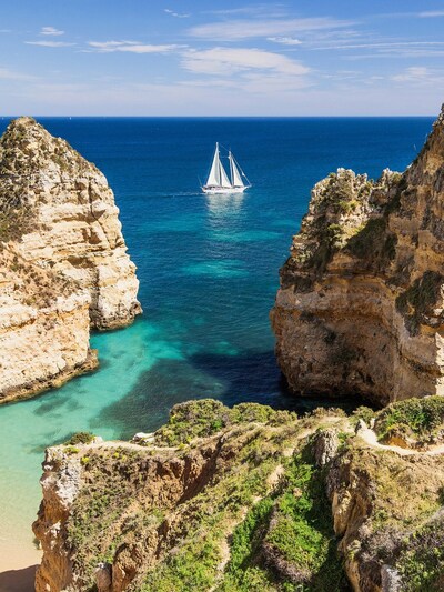 Location at Carvoeiro Portugal 