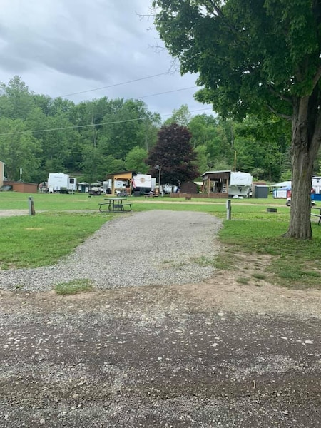 20/30/50 Amp Lake View Pull-Through RV Site-9