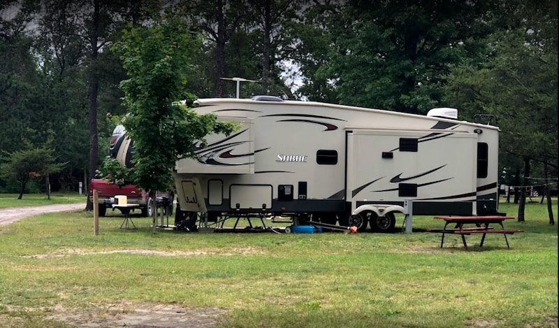 Water/Electric/Sewer RV Site-1