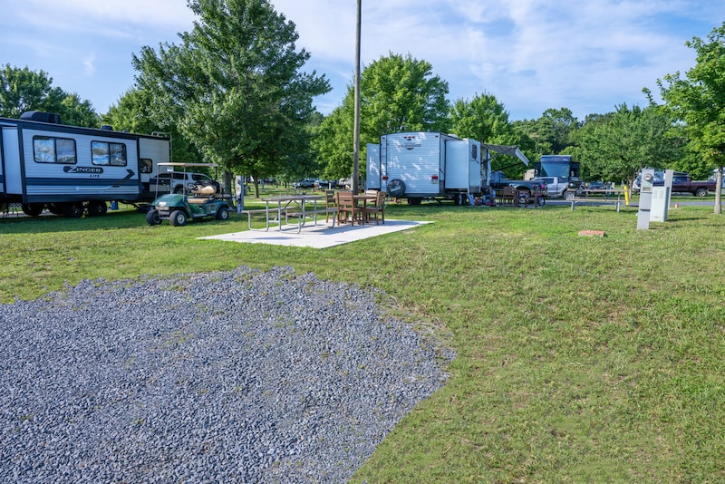 Deluxe Back-In FHU RV Site-7