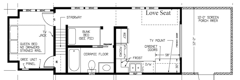Beachside Glamping Loft Cabin-9